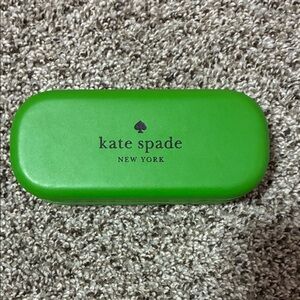 🎁 NWT Kate Spade Vibrant Green Eyewear Eye Glasses Sun Glasses Case